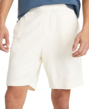 Tommy Hilfiger Men's White Garment dyed Sweat Shorts Large Cream / OFF White