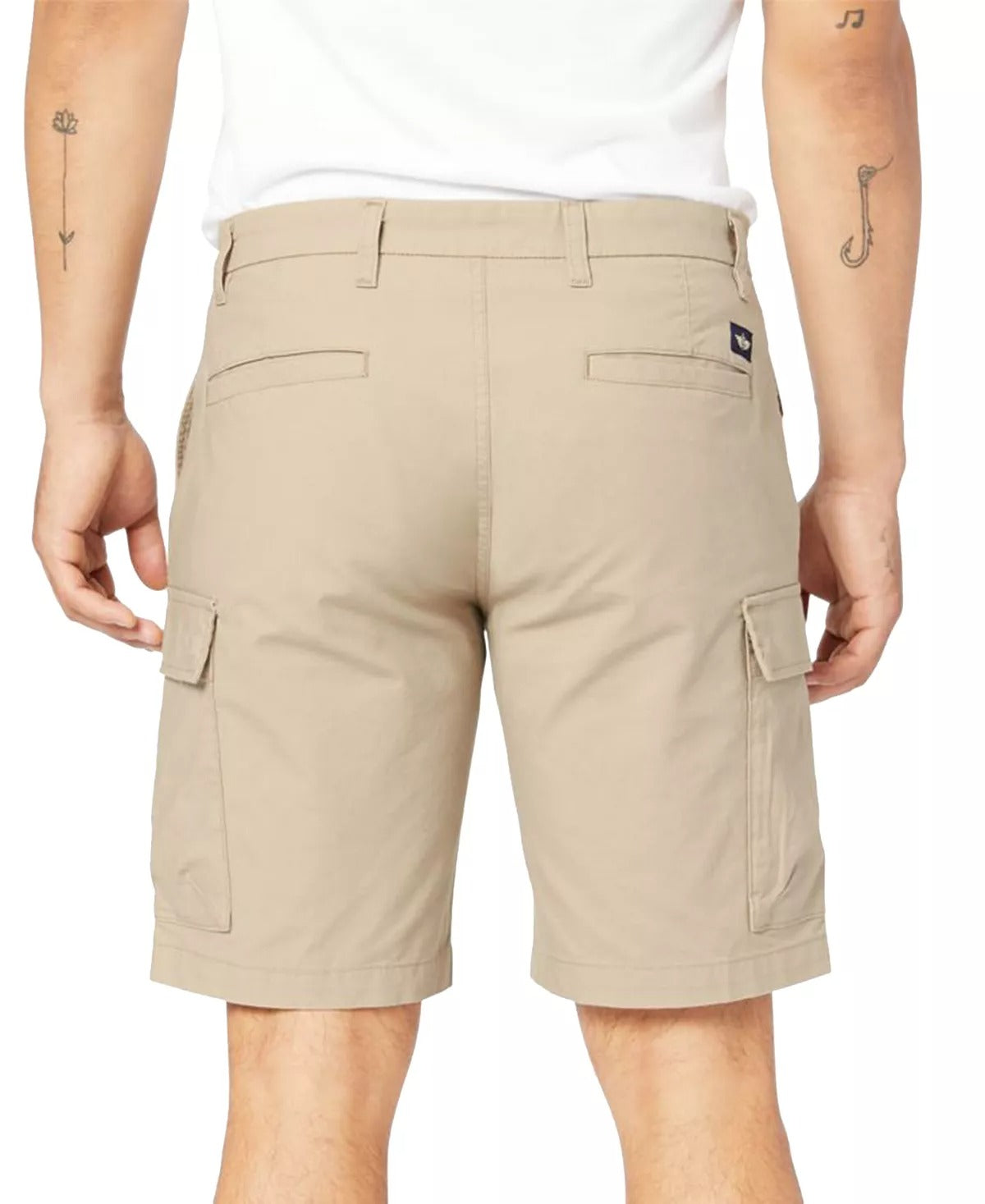 Dockers Men's Smart 360 Tech Cargo 9" Shorts Beige Tan 44