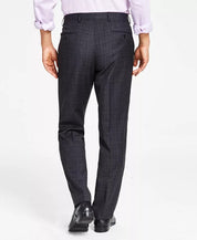 Lauren Ralph Lauren Edgewood Mens Charcoal Plaid Wool Suit Pants 36 x 30