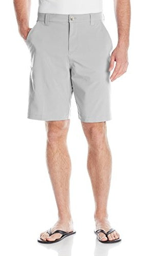 Columbia Mens Regular fit Casual Shorts 34 / 8 Grey Solid