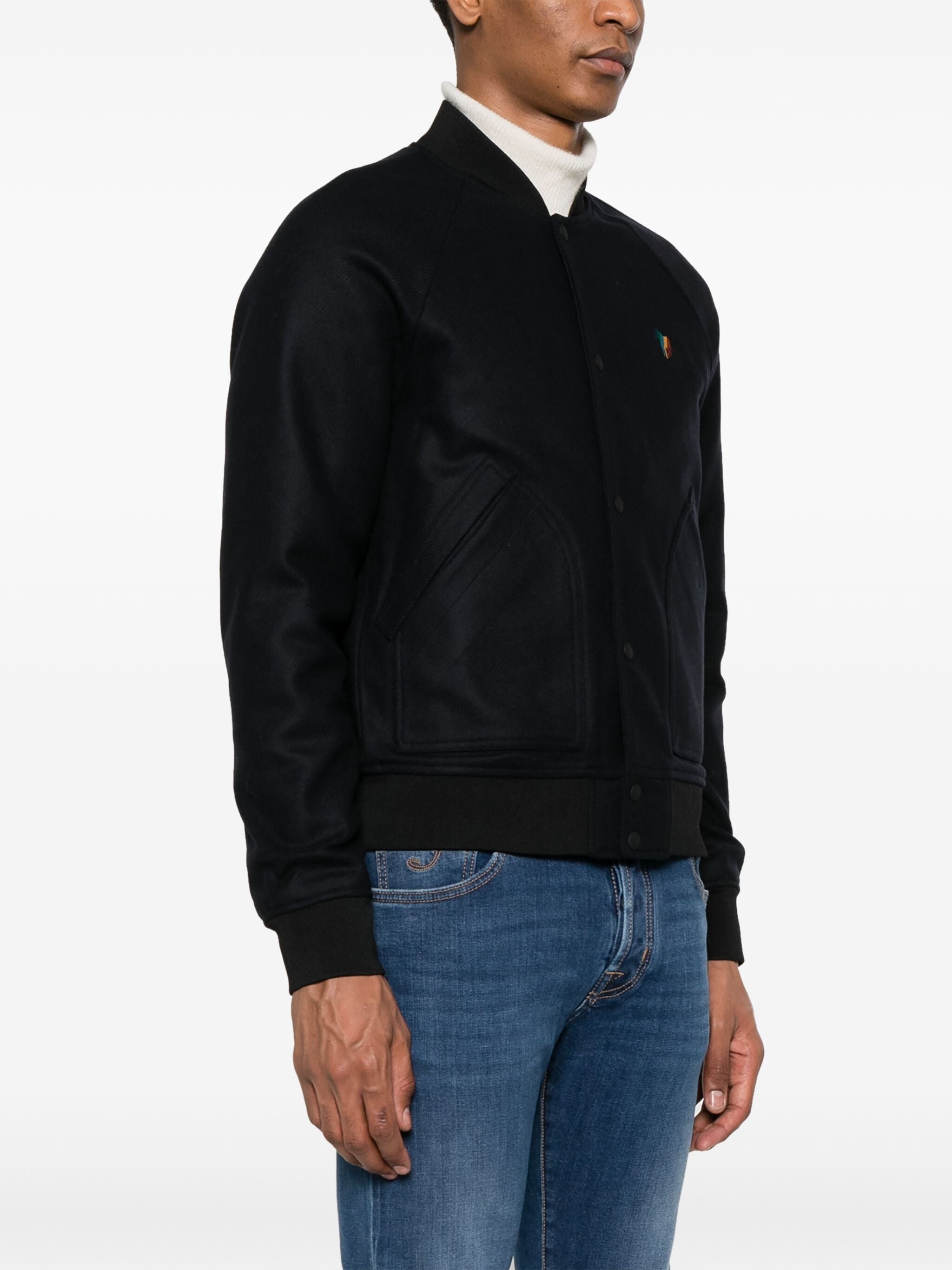 Ps Paul Smith Wadded Varsity Jacket