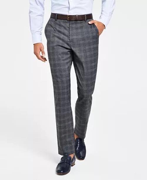 Tommy Hilfiger Mens Tate Glen Plaid Dress Pants, 32x32