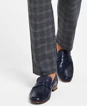 Tommy Hilfiger Mens Modern fit Dress Pants 36 / 32 Grey Check Stretch