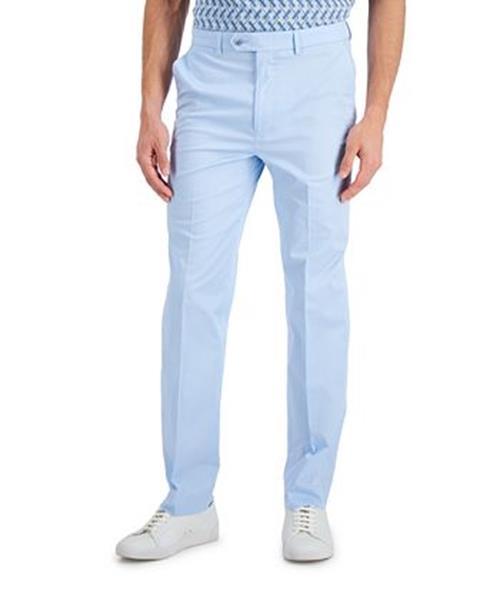 Nautica Men's Stretch Cotton Modern Fit Suit Light Blue 42S Jacket 36 x 32 Pants