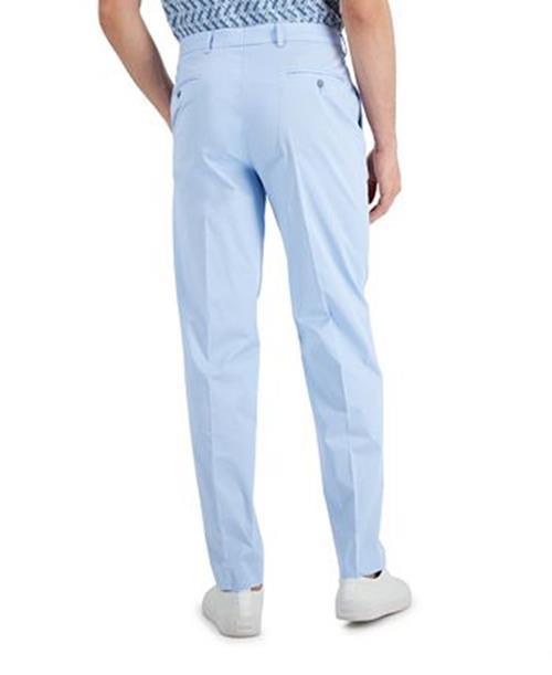 Nautica Men's Stretch Cotton Modern Fit Suit Light Blue 42R Jacket 36 x 32 Pants
