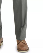 NAUTICA Men's Modern-Fit Stretch Cotton Solid Suit Grey 42R / 36 x 32