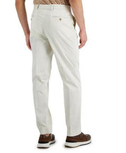 Nautica Men's Modern-Fit White Cream Cotton Suit 38R / 32 x 32