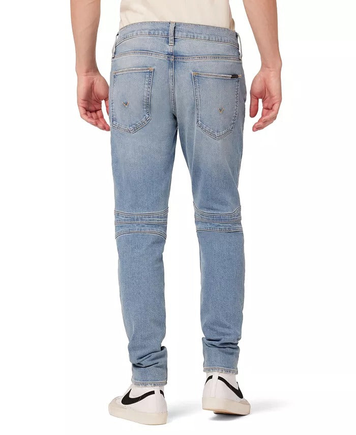 Hudson Men's Banks Biker Jeans  Medium Blue 31 x 32