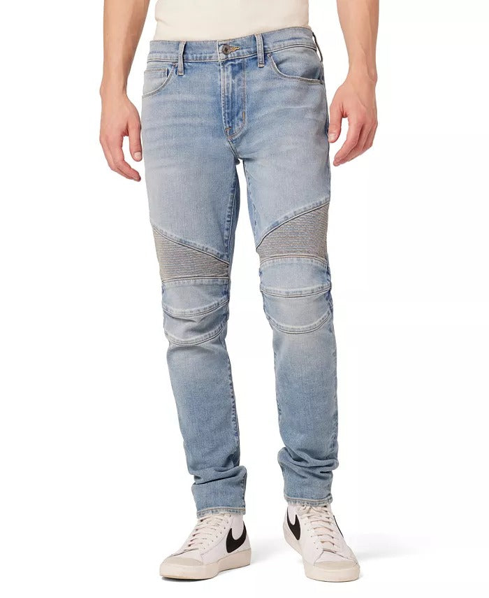 Hudson Men's Banks Biker Jeans  Medium Blue 31 x 32
