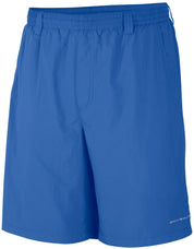 Columbia Mens Regular fit Athletic Shorts XL Blue Solid Moisture Wicking