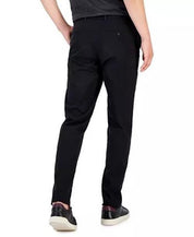 Perry Ellis Mens Slim fit Dress Pants 32 / 29 Black Solid Stretch