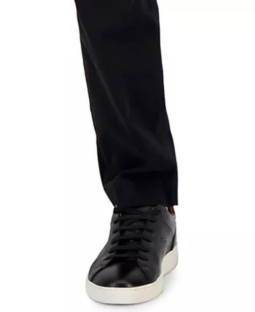 Perry Ellis Mens Slim fit Dress Pants 32 / 30 Black Solid Stretch
