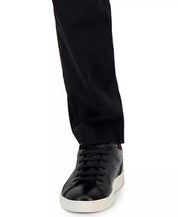 Perry Ellis Mens Slim fit Dress Pants 32 / 29 Black Solid Stretch