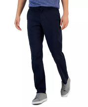 Perry Ellis Mens Slim fit Dress Pants 32 / 30 Navy Blue Solid Stretch