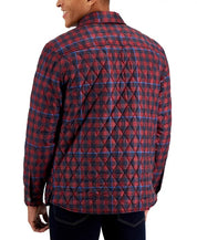 CLUB ROOM Men's Leo Quilted Puffer Jacket XXL 2XL Red