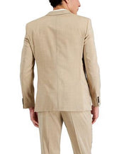 Hugo Boss Men's Modern-Fit Solid Suit Jacket 40R Light Tan