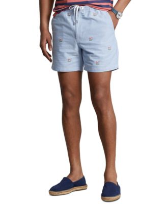 Polo Ralph Lauren Men's 6" Prepster Oxford Shorts  Blue XL