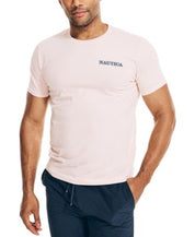 Nautica Men's  Windsurfer Graphic T shirt Sustainably Crafted Red Small