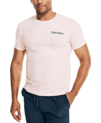 Nautica Men's  Windsurfer Graphic T shirt Sustainably Crafted Red Small