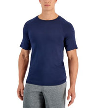 Club Room Men's Crewneck Dark Blue T-Shirt MEDIUM