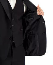 Lauren Ralph Lauren Mens Classic fit Suit Jacket Blazer 46 S Black Solid