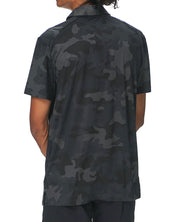 RLX Ralph Lauren Golf Custom Slim Fit Performance Polo Shirt Medium Black Camo