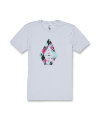 Volcom Men's Stone Fill Short Sleeve Tee Shirt Medium Blue