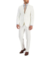 Nautica Men's Modern Fit Comfort Stretch Suit Jacket White 36R