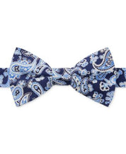 Tommy Hilfiger Howard Paisley Bow Tie  Navy Osfa Reg
