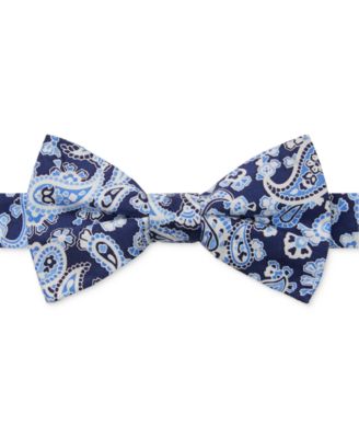 Tommy Hilfiger Howard Paisley Bow Tie  Navy Osfa Reg