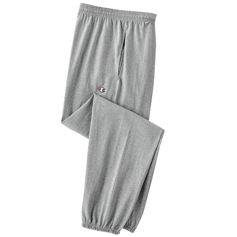 Champion Men Regular fit Lounge Pants Large / 32 Grey Solid