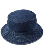 Sun + Stone Men's Denim Bucket Hat  Navy Osfa Reg