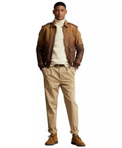 Polo Ralph Lauren Mens Leather Flight Jacket XL Teak Brown