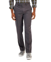 Nautica Mens Modern fit Dress Pants 30 / 30 Grey Solid