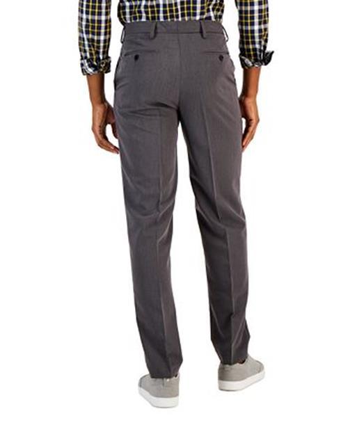 Nautica Mens Modern fit Dress Pants 30 / 30 Grey Solid