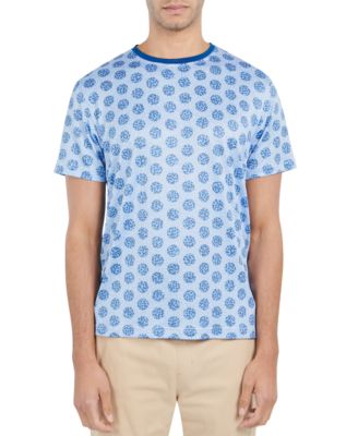 Society Of Threads Men's  Navy Large Jersey T shirt