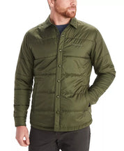Marmot Mens Snap Up Rye Puffer Jacket Medium Green Nori