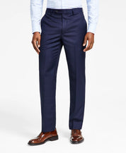 Lauren Ralph Lauren Mens Classic Fit Dress Suit Pants Navy Blue Plaid 40 x 30