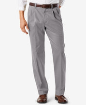 Dockers Mens Easy Stretch Khaki Pants Burma Grey 34 x 32