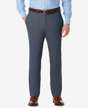 Kenneth Cole Mens Slim fit Dress Pants 29 / 30 Blue Solid Stretch