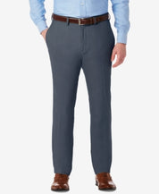 Kenneth Cole Mens Slim fit Dress Pants 29 / 30 Steel Blue Solid Stretch