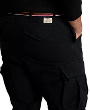 POLO RALPH LAUREN Men's Classic Tapered Fit Canvas Cargo Pants 48 x 30 Black