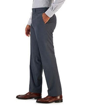 Van Heusen Mens Slim fit 2 Piece Suit 44 L / 37 Waist Charcoal Grey Stretch
