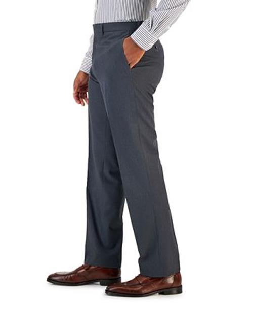 Van Heusen Mens Slim Fit Dress Pants 39 X  34  Charcoal  Grey TLON2VMX0081