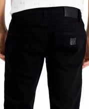 A|X ARMANI EXCHANGE Men's 5 Pocket Moto Skinny Jeans 31 x 32 Black