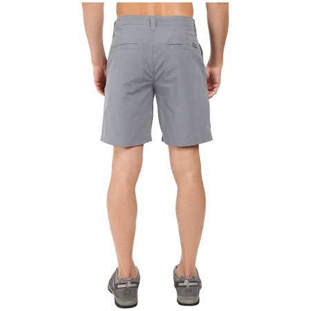 Columbia Mens Regular fit Chinos Shorts 34 / 8 Grey Solid