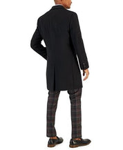 Nautica Men's Classic-Fit Camber Wool Overcoat Coat 42R Black