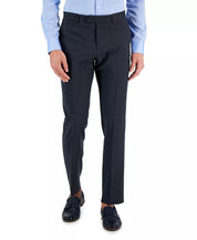 Tommy Hilfiger Mens Modern fit Dress Pants 36 / 30 Dark Grey Solid Stretch