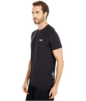 Rvca Sport Men's Vent Short Sleeve Crewneck T Shirt Black Large