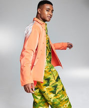 5:31 JEROME Lamaar Men's Reflective Long Sleeve Shirt True Pumpkin ORANGE LARGE